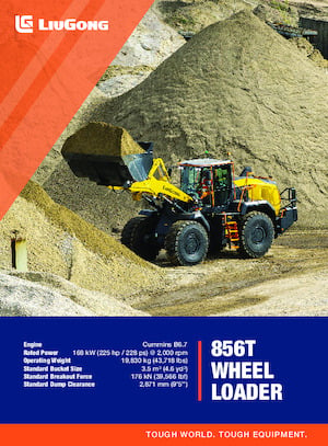 Колісні навантажувачі Liugong 856T