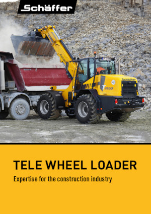 Колісні навантажувачі Schäffer 8620 T-3 