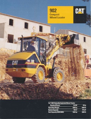 Колісні навантажувачі Caterpillar 902