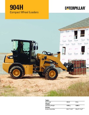 Колісні навантажувачі Caterpillar 904 H