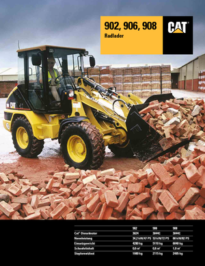 Колісні навантажувачі Caterpillar 906