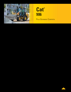 Колісні навантажувачі Caterpillar 906