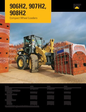 Колісні навантажувачі Caterpillar 907 H2