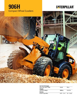 Колісні навантажувачі Caterpillar 906H