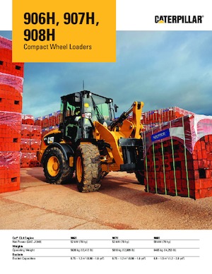 Колісні навантажувачі Caterpillar 907 H