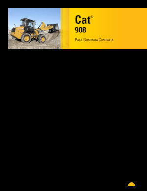 Колісні навантажувачі Caterpillar 908