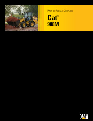 Колісні навантажувачі Caterpillar 908M