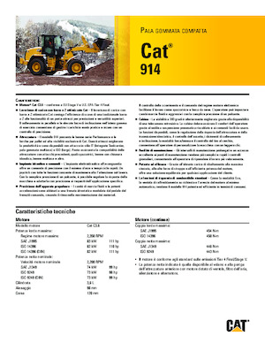 Колісні навантажувачі Caterpillar 914