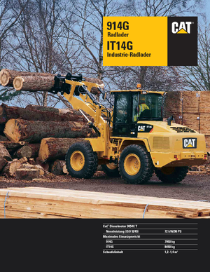 Колісні навантажувачі Caterpillar IT14G