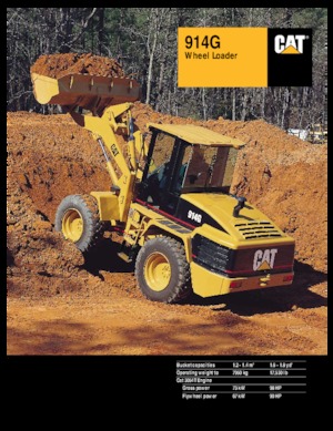 Колісні навантажувачі Caterpillar 914G2