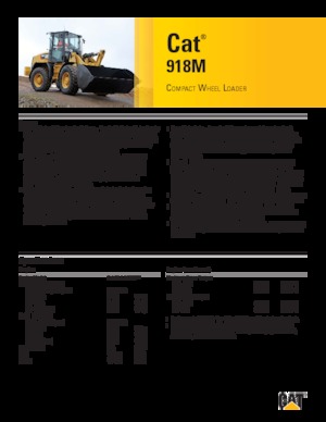 Колісні навантажувачі Caterpillar 918M