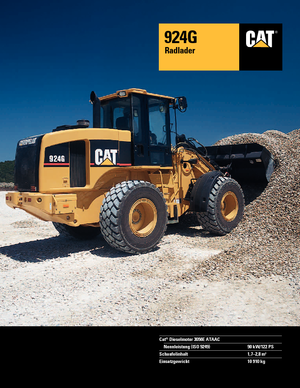 Колісні навантажувачі Caterpillar 924 G