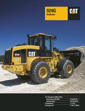 Колісні навантажувачі Caterpillar 924 G HL