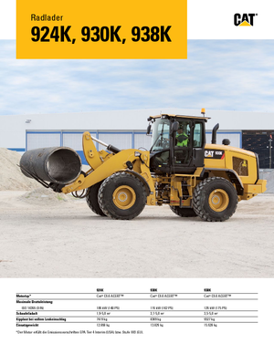 Колісні навантажувачі Caterpillar 924K
