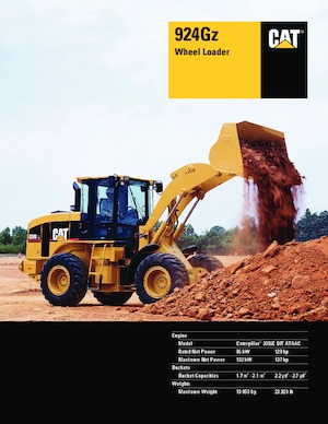 Колісні навантажувачі Caterpillar 924GZ
