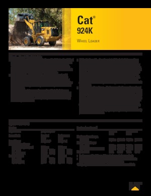 Колісні навантажувачі Caterpillar 924K