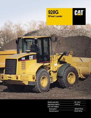 Колісні навантажувачі Caterpillar 928 G