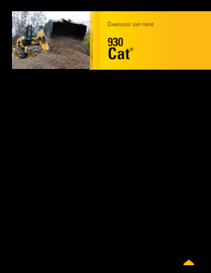 Колісні навантажувачі Caterpillar 930