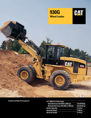Колісні навантажувачі Caterpillar 930 G