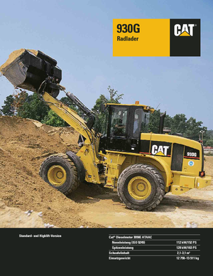 Колісні навантажувачі Caterpillar 930 G