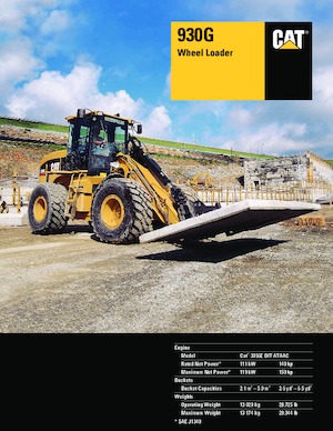 Колісні навантажувачі Caterpillar 930G