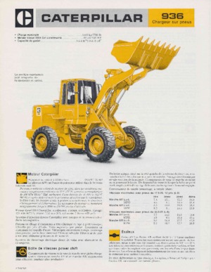 Колісні навантажувачі Caterpillar 936