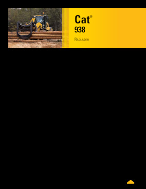 Колісні навантажувачі Caterpillar 938