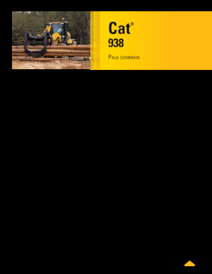 Колісні навантажувачі Caterpillar 938