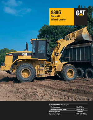 Колісні навантажувачі Caterpillar 938G II