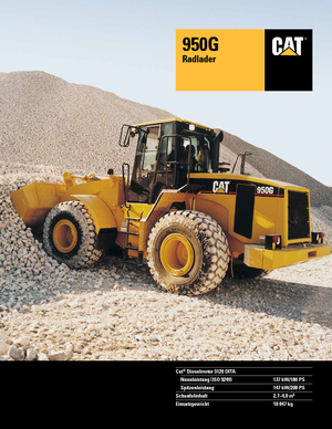 Колісні навантажувачі Caterpillar 950 G