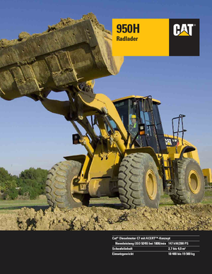 Колісні навантажувачі Caterpillar 950H