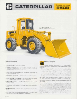 Колісні навантажувачі Caterpillar 950B