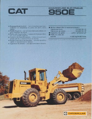 Колісні навантажувачі Caterpillar 950E
