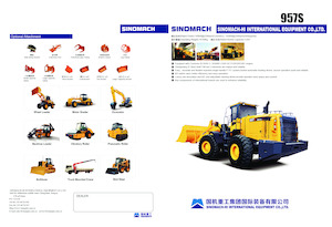 Колісні навантажувачі Sinomach 957S