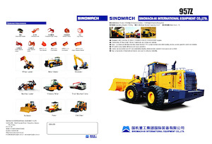 Колісні навантажувачі Sinomach 957Z