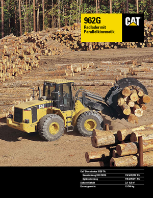 Колісні навантажувачі Caterpillar 962 G