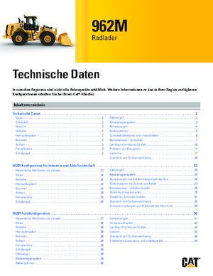Колісні навантажувачі Caterpillar 962M