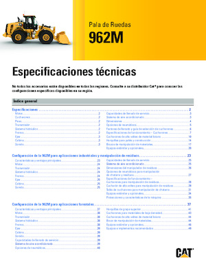 Колісні навантажувачі Caterpillar 962M
