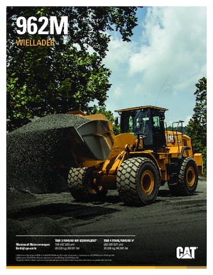 Колісні навантажувачі Caterpillar 962M