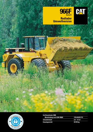 Колісні навантажувачі Caterpillar 966 F II-StVZO