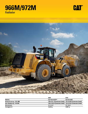 Колісні навантажувачі Caterpillar 972M