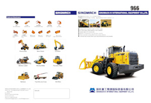 Колісні навантажувачі Sinomach 966