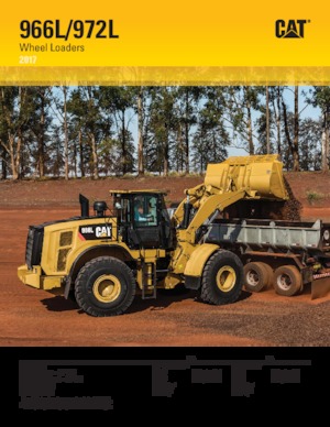 Колісні навантажувачі Caterpillar 972L
