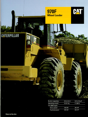 Колісні навантажувачі Caterpillar 970 F-StVZO