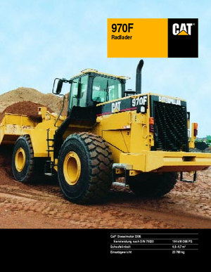 Колісні навантажувачі Caterpillar 970 F-StVZO