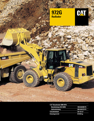 Колісні навантажувачі Caterpillar 972 G