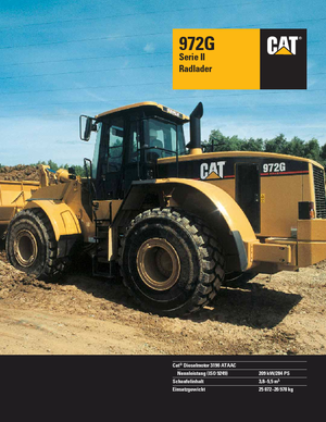 Колісні навантажувачі Caterpillar 972 G II