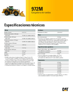Колісні навантажувачі Caterpillar 972M