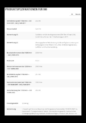 Колісні навантажувачі Caterpillar 980