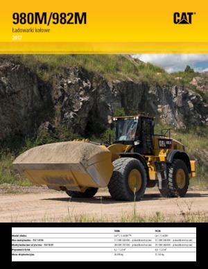 Колісні навантажувачі Caterpillar 980M